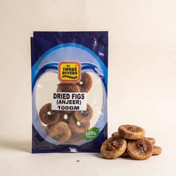 Three Rivers Dried Figs (Anjeer) — 100g